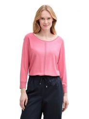 Tom Tailor Sweter w kolorze jasnoróżowym rozmiar: M. Różowe swetry Tom Tailor, m, bez wzorów, z wiskozy, bez ramiączek. Za 123.25 zł.