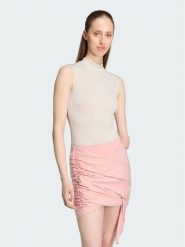Adidas Body adidas x Jennie Sheer LD4961 Beżowy jasny Slim Fit. Brązowe body Adidas, xs, bez wzorów, z syntetyku. Za 239.99 zł.