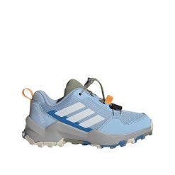Buty turystyczne adidas Terrex AX4S Speed Lacing Niebieskie. Niebieskie trekkingi Adidas, z materiału, trekkingowe. Za 281.50 zł.
