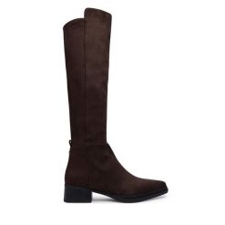 Kozaki MICHAEL Michael Kors. Brązowe kozaki MICHAEL Michael Kors, bez obcasa, na płaskiej podeszwie, bez zapięcia. Za 879.99 zł.