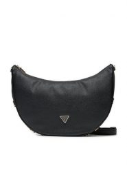Guess Torebka Emera HWBG93 49030 Czarny. Czarne torebki klasyczne Guess, z aplikacjami, ze skóry, bez dodatków. Za 319.99 zł.