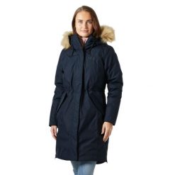 Parka dla kobiet Helly Hansen Vega. Niebieskie parki Helly Hansen, na zimę, bez kaptura. W wyprzedaży za 1,293.50 zł.