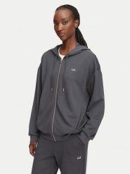 EA7 Emporio Armani Bluza 7W000192 AF24375 U8117 Szary ciemny Relaxed Fit. Szare bluzy EA7 Emporio Armani, l, bez wzorów, z syntetyku, bez kaptura. Za 729.99 zł.