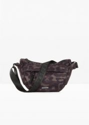 Torebka na ramię Sketchers. Czarne torby na ramię bonprix, bez wzorów, na ramię, z nadrukiem, bez dodatków. Za 149.99 zł.