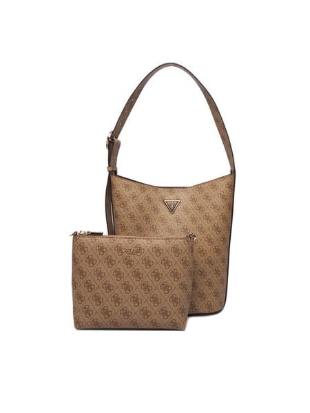 Guess Torebka HWSG69 74040 Brązowy. Brązowe torebki klasyczne Guess, z aplikacjami, ze skóry, bez dodatków. Za 679.99 zł.