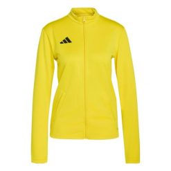 Bluza damska adidas Entrada 26 Track. Żółte bluzy Adidas, l, bez wzorów, z poliesteru, bez kaptura. Za 121.99 zł.