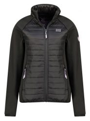 Canadian Peak Bluza polarowa "Toureak" w kolorze czarnym rozmiar: M. Czarne bluzy sportowe Canadian Peak, m, bez wzorów, z polaru, bez kaptura. Za 130.99 zł.