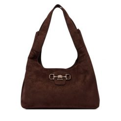 Torebka Guess. Brązowe torebki klasyczne Guess, z aplikacjami, bez dodatków. Za 674.99 zł.