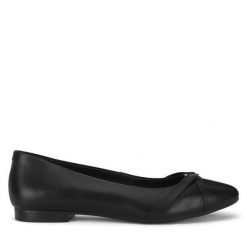 Baleriny Lasocki. Czarne baleriny Lasocki, bez wzorów, bez obcasa. Za 169.99 zł.