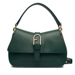 Torebka Furla. Zielone torebki klasyczne Furla, bez wzorów, bez dodatków. Za 1,859.00 zł.