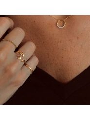 OR Carats Złoty pierścionek z diamentem rozmiar: 60. Żółte pierścionki OR Carats, z diamentem, złote. Za 391.84 zł.
