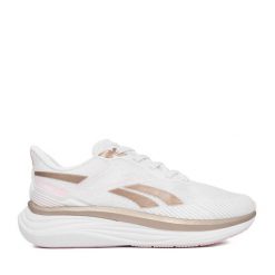 Buty do biegania Reebok. Białe obuwie sportowe Reebok, bez zapięcia, do biegania. Za 249.99 zł.