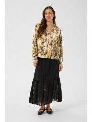 Cream Bluzka w kolorze beżowym rozmiar: 34. Brązowe bluzki Cream, bez wzorów, z wiskozy, bez kołnierzyka, bez ramiączek. Za 126.99 zł.