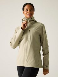 Regatta Kurtka funkcyjna "Oklarna" w kolorze beżowym rozmiar: 46. Brązowe kurtki sportowe Regatta, m, bez wzorów, bez kaptura, outdoorowe. Za 234.97 zł.