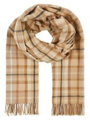 Lanerossi Szal "Pisa" w kolorze beżowym - 200 x 65 cm rozmiar: onesize. Brązowe szaliki Lanerossi, bez wzorów, z wełny. Za 244.22 zł.