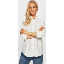 Polo Ralph Lauren - Koszula. Białe koszule Polo Ralph Lauren, bez wzorów, z bawełny, casualowe, bez kołnierzyka, bez ramiączek. W wyprzedaży za 269.90 zł.