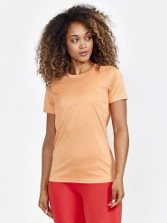 Craft Koszulka sportowa "Core Essence" w kolorze pomarańczowym rozmiar: S. Pomarańczowe koszulki sportowe Craft, bez wzorów, bez ramiączek, outdoorowe. Za 57.20 zł.