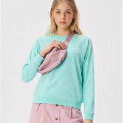 Gładka bluza basic - Zielony. Bluzy marki Sinsay. Za 29.99 zł.