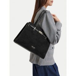Torebka Nine West. Czarne torebki klasyczne Nine West, bez wzorów, bez dodatków. Za 279.99 zł.