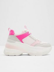 Aldo Sneakersy w kolorze jasnoróżowo-różowym rozmiar: 41. Różowe trampki Aldo, bez wzorów, bez zapięcia. Za 173.99 zł.