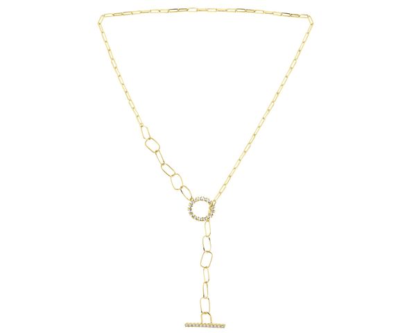 Złoty naszyjnik - koło. Żółte naszyjniki Apart, złote. Za 2,899.00 zł.