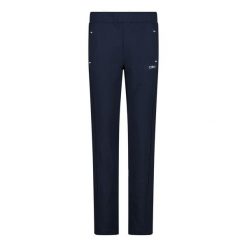 Spodnie damskie CMP. Białe spodnie dresowe CMP, bez wzorów, z dresówki. Za 308.00 zł.