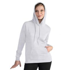 Damska Gładka Bluza Sportowa Przez Głowę Kaptur. Białe bluzy SG, l, bez wzorów, bez kaptura. Za 111.99 zł.