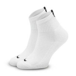 Puma Skarpety Heart Logo Crew 2-Pack 93855501. Białe skarpety Puma, bez wzorów. Za 49.99 zł.