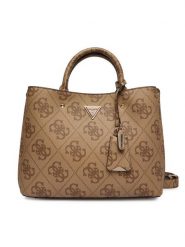 Guess Torebka Meridian II HWOS69 74060 Beżowy. Brązowe torebki klasyczne Guess, z aplikacjami, ze skóry, bez dodatków. Za 749.99 zł.