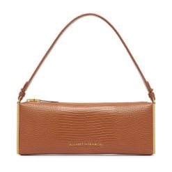 Torebka Elisabetta Franchi. Brązowe torebki klasyczne Elisabetta Franchi, bez wzorów, bez dodatków. Za 1,289.00 zł.