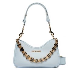 Torebka LOVE MOSCHINO. Niebieskie torebki klasyczne Love Moschino, bez wzorów, bez dodatków. Za 599.99 zł.