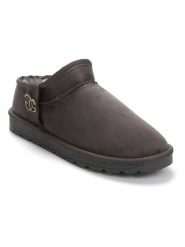 ISLAND BOOT Botki zimowe "Idila" w kolorze ciemnoszarym rozmiar: 40. Szare botki Island Boot, na zimę, z aplikacjami, bez obcasa, bez zapięcia. Za 130.99 zł.