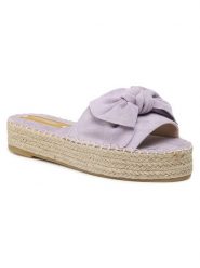 DeeZee Espadryle WSS990-81 Fioletowy. Fioletowe espadryle DeeZee, bez wzorów, z materiału, bez obcasa, bez zapięcia. Za 35.99 zł.