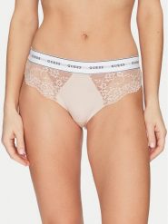 Guess Figi klasyczne O2BE08 KBBT0 Beżowy. Brązowe figi Guess, m, z aplikacjami, z syntetyku. Za 99.99 zł.