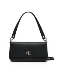 Calvin Klein Jeans Torebka K60K613048 Czarny. Czarne torebki klasyczne Calvin Klein Jeans, bez wzorów, z jeansu, bez dodatków. Za 279.99 zł.