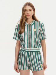 Fila Bluzka Lassance FAW0996 Zielony Regular Fit. Zielone bluzki Fila, l, bez wzorów, z syntetyku, bez kołnierzyka, bez ramiączek. Za 179.99 zł.
