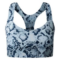 Damski Biustonosz Sportowy Swift III Z Wężowym Nadrukiem. Niebieskie bielizna sportowa Dare 2b, s, bez wzorów. Za 68.99 zł.