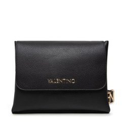Torebka Valentino. Czarne listonoszki Valentino, bez wzorów, bez dodatków. Za 469.99 zł.