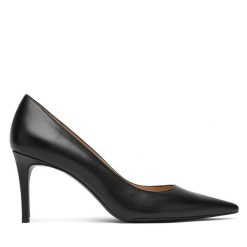 Szpilki Stuart Weitzman. Czarne szpilki Stuart Weitzman, bez wzorów, bez obcasa, na szpilce, bez zapięcia. Za 1,849.00 zł.