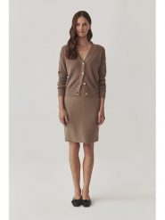 TATUUM Spódnica w kolorze beżowym rozmiar: 38. Brązowe spódnice Tatuum, bez wzorów, midi. Za 100.52 zł.