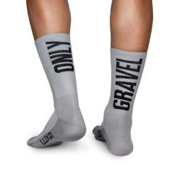Skarpetki Rowerowe Unisex Luxa Only Gravel. Szare skarpety LUXA, bez wzorów, z elastanu. Za 69.00 zł.