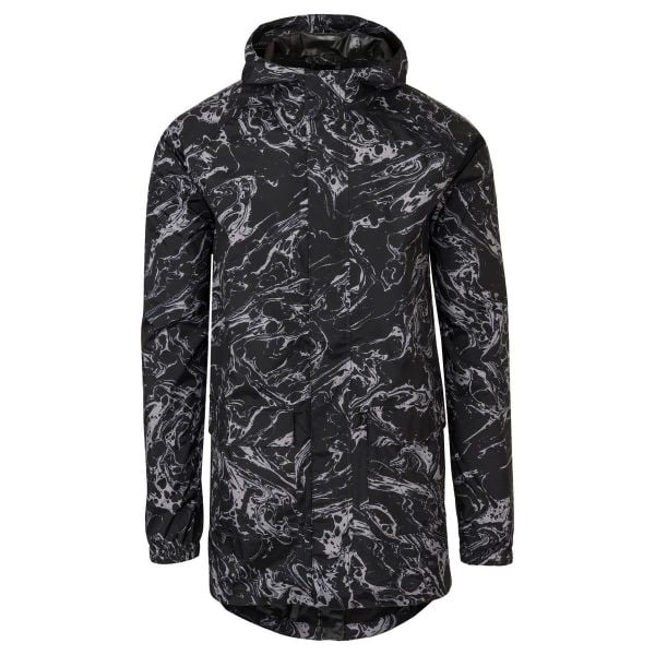 Motion Rain Parka Rain Jacket Marble. Szare parki AGU, s, z materiału, z kapturem. Za 397.95 zł.