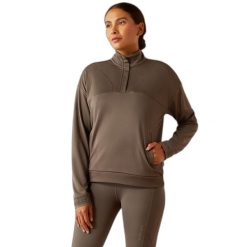 Bluza damska Ariat Breathe. Fioletowe bluzy Ariat, na wiosnę, m, bez wzorów, z poliesteru, bez kaptura. Za 387.00 zł.