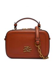 KARL LAGERFELD Torebka B1W30269 Brązowy. Brązowe listonoszki KARL LAGERFELD, bez wzorów, ze skóry, bez dodatków. Za 1,299.00 zł.