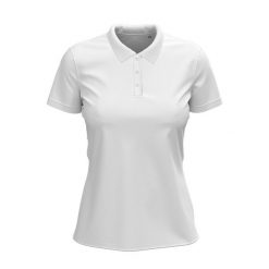 Damska Koszulka Polo Claire. Białe koszulki polo STEDMAN, xl, bez wzorów, bez kołnierzyka, bez ramiączek. Za 95.99 zł.