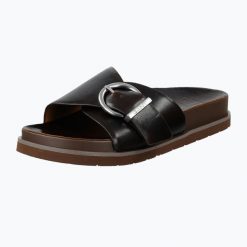 Klapki damskie GANT Mardale. Brązowe klapki GANT, bez wzorów, z gumy, bez obcasa. Za 489.99 zł.