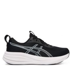 Buty do biegania Asics. Czarne obuwie sportowe Asics, bez zapięcia, do biegania. Za 489.99 zł.