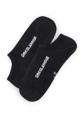 Skarpetki sportowe damskie Gym Glamour 2-pak. Szare skarpety GYM GLAMOUR, bez wzorów, z bawełny. Za 30.99 zł.