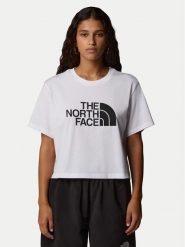 The North Face T-Shirt Easy NF0A8A6H Biały Loose Fit. Białe t-shirty The North Face, l, bez wzorów, z bawełny, bez kołnierzyka, bez ramiączek. Za 89.99 zł.