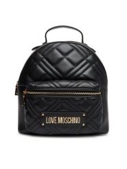 LOVE MOSCHINO Plecak JC4148PP0MLA0000 Czarny. Czarne plecaki Love Moschino, bez wzorów, ze skóry. Za 1,049.00 zł.